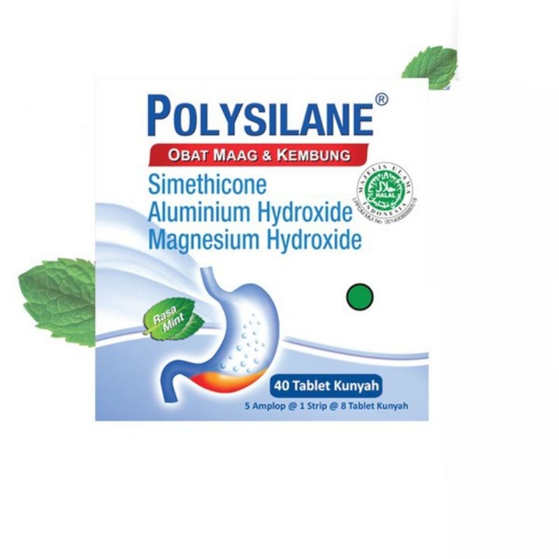 Jual POLYSILANE ISI 8 TABLET (PER STRIP) | Shopee Indonesia