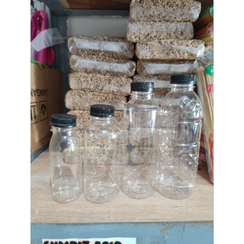 Jual Botol Plastik / Botol Saos / Botol Vla / Botol Sirup / Botol Cuko ...