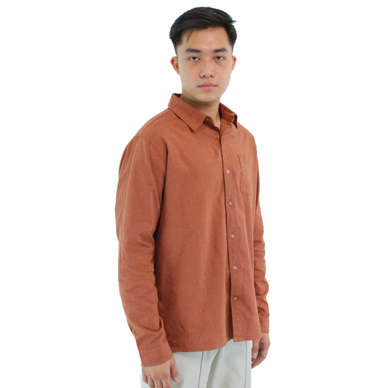 Jual Kore - Lorts Men's Long Sleeve Shirt | Shopee Indonesia