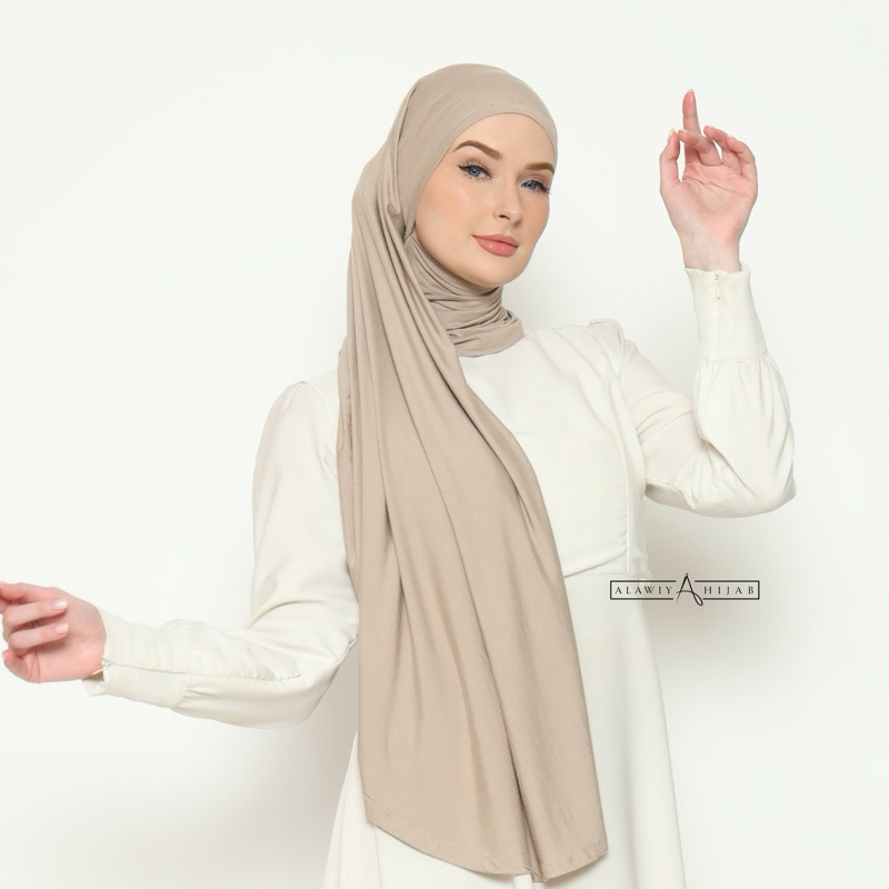 Alawiyahijab Rabia TENCEL™ Pashmina Bawal 2in1 Anti Bacterial Tencel Modal (Bukan Pashmina Kaos Rayon Jersey)