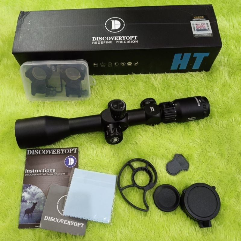 Viseur De Portée DISCOVERY HT 4-16x44 FFP - Pour Fusil, Illumination, Montage Dovetail, Neuf