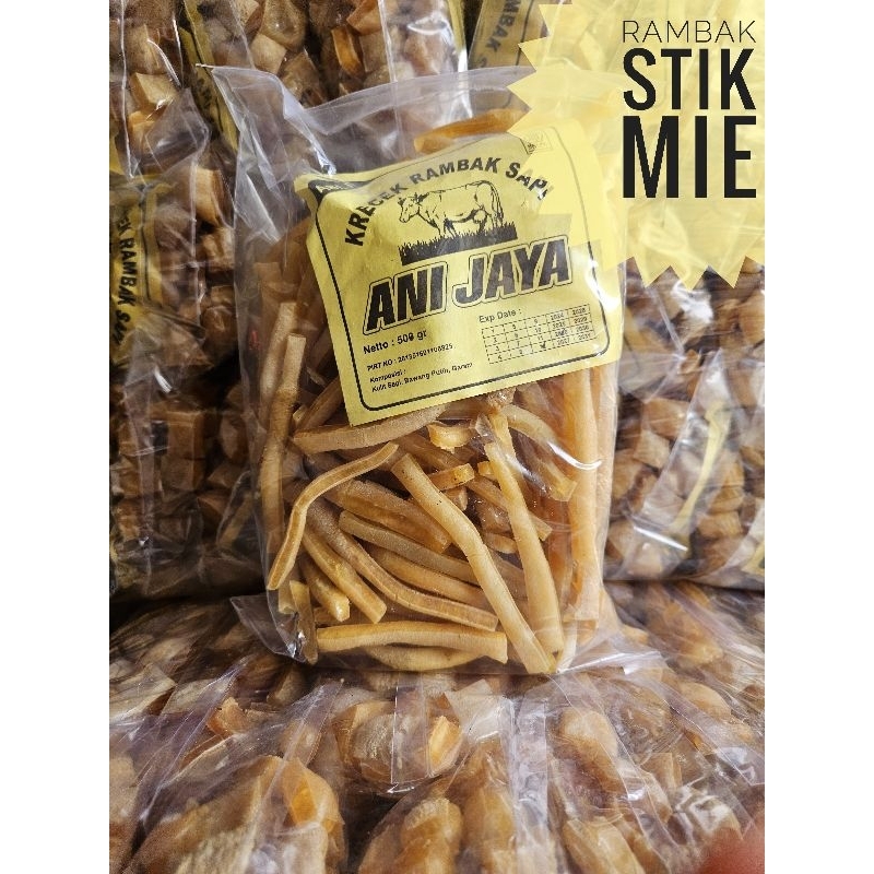Jual rambak sapi mentah 500gram / rambak kotak / rambak stik / rambak ...