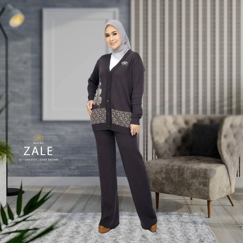 Zale set Sweater Cardigan