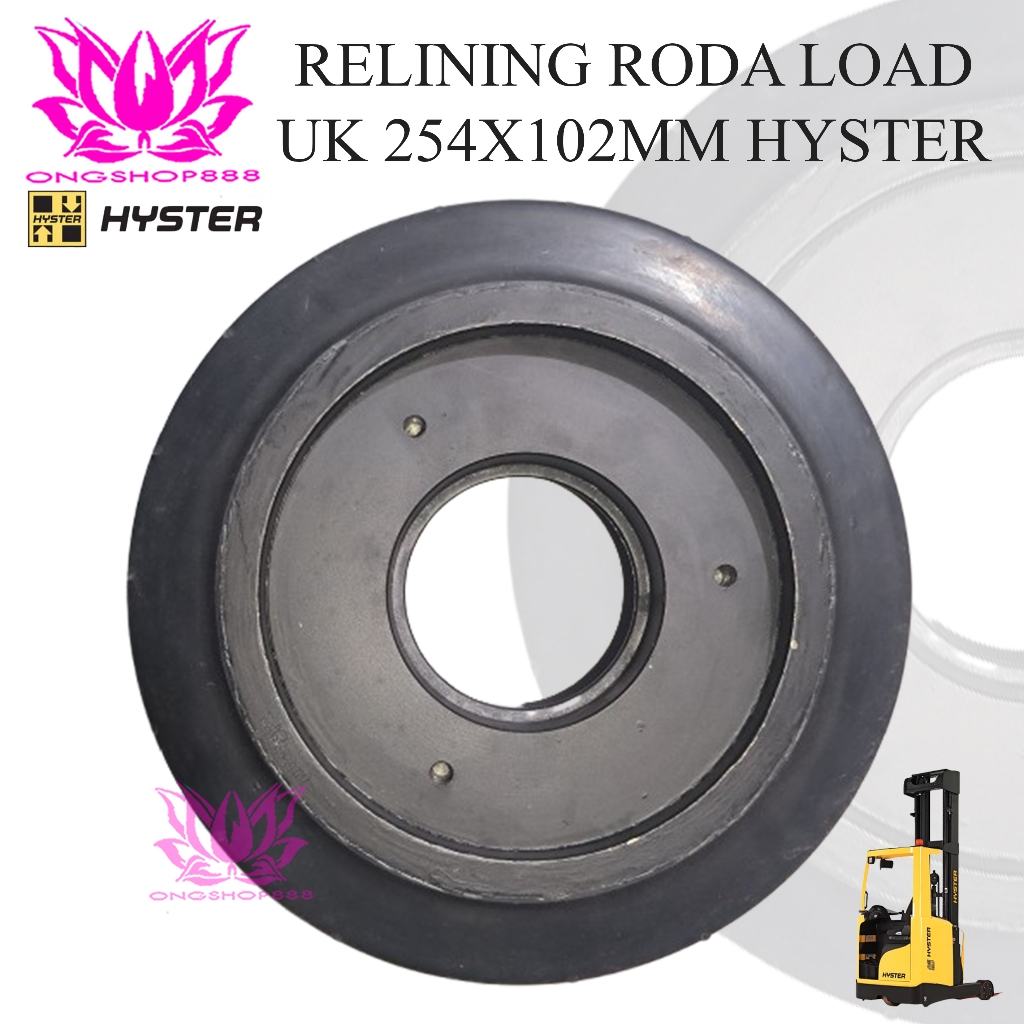 Jual Service Roda Reachtruck Hyster R.125 Load Wheel 254x102 ...