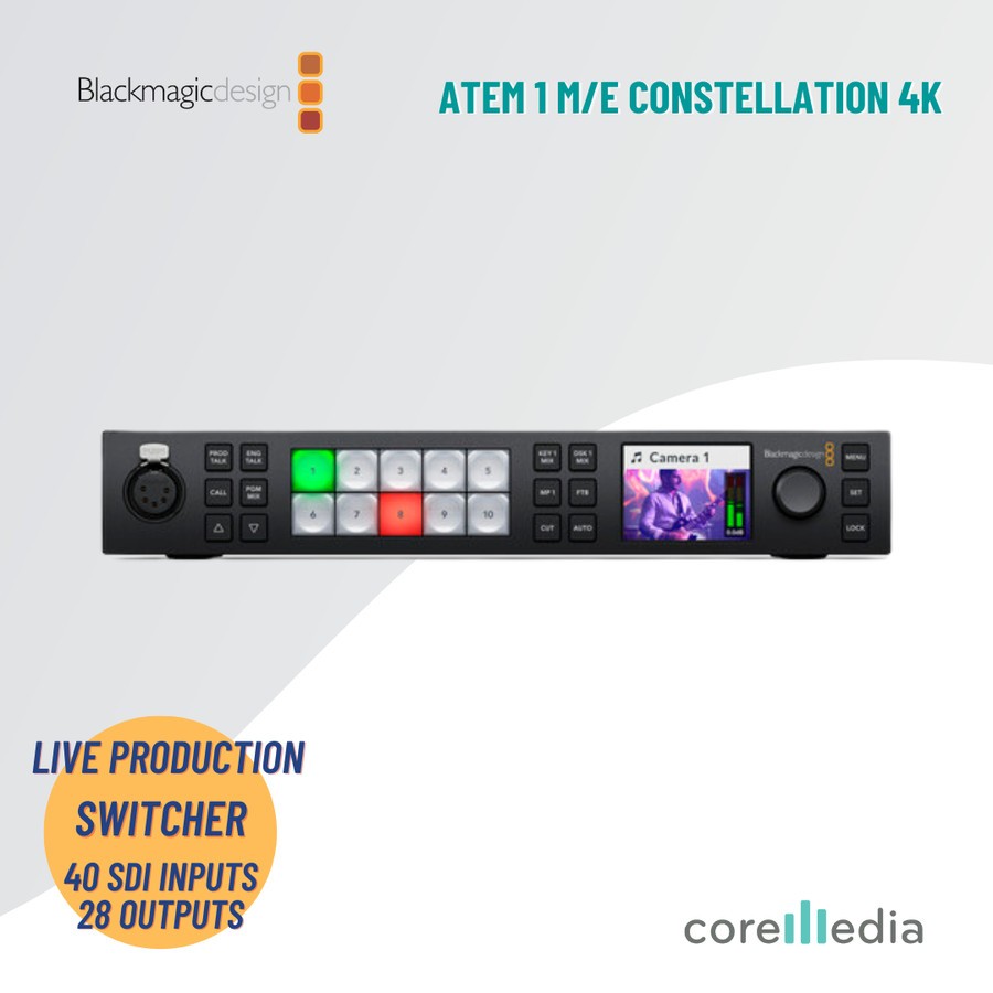 Jual Blackmagic Design ATEM 1 M/E Constellation 4K Live Production ...