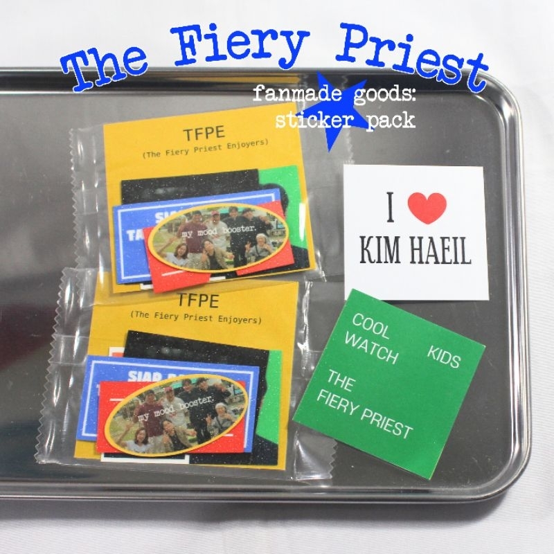 Jual The Fiery Priest Fanmade Goods | Sticker Pack | Kim Namgil ...