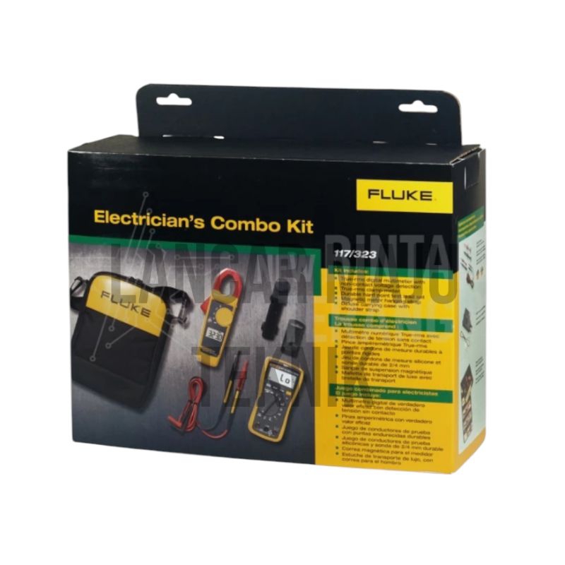 Jual FLUKE 117/323 COMBO MULTIMETER KIT | Shopee Indonesia