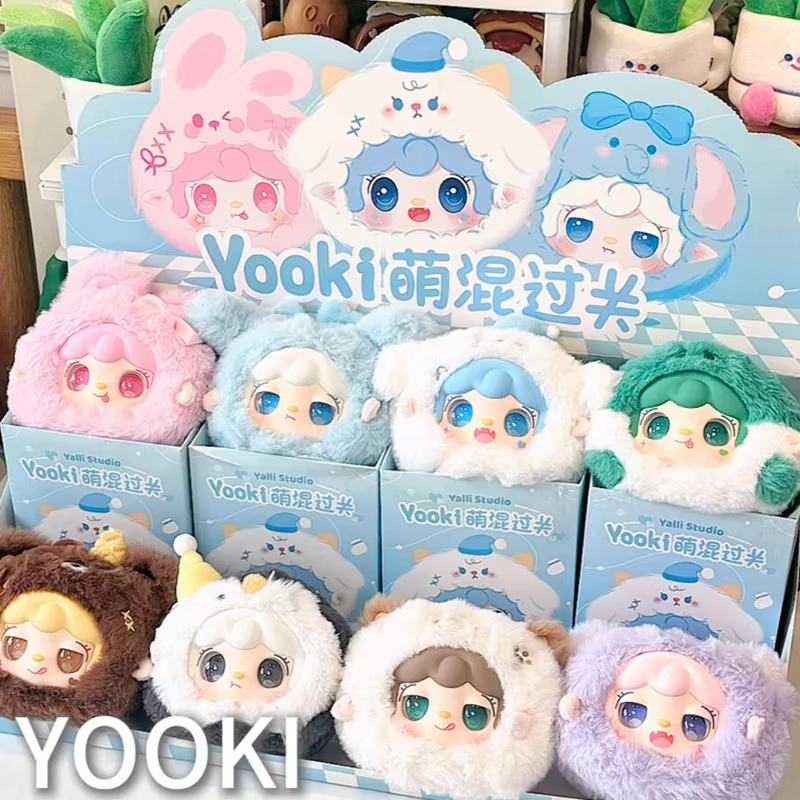Jual 1000% ORI Yooki Mascot Get By Blind Box Rabbit Lamb Action Figure ...