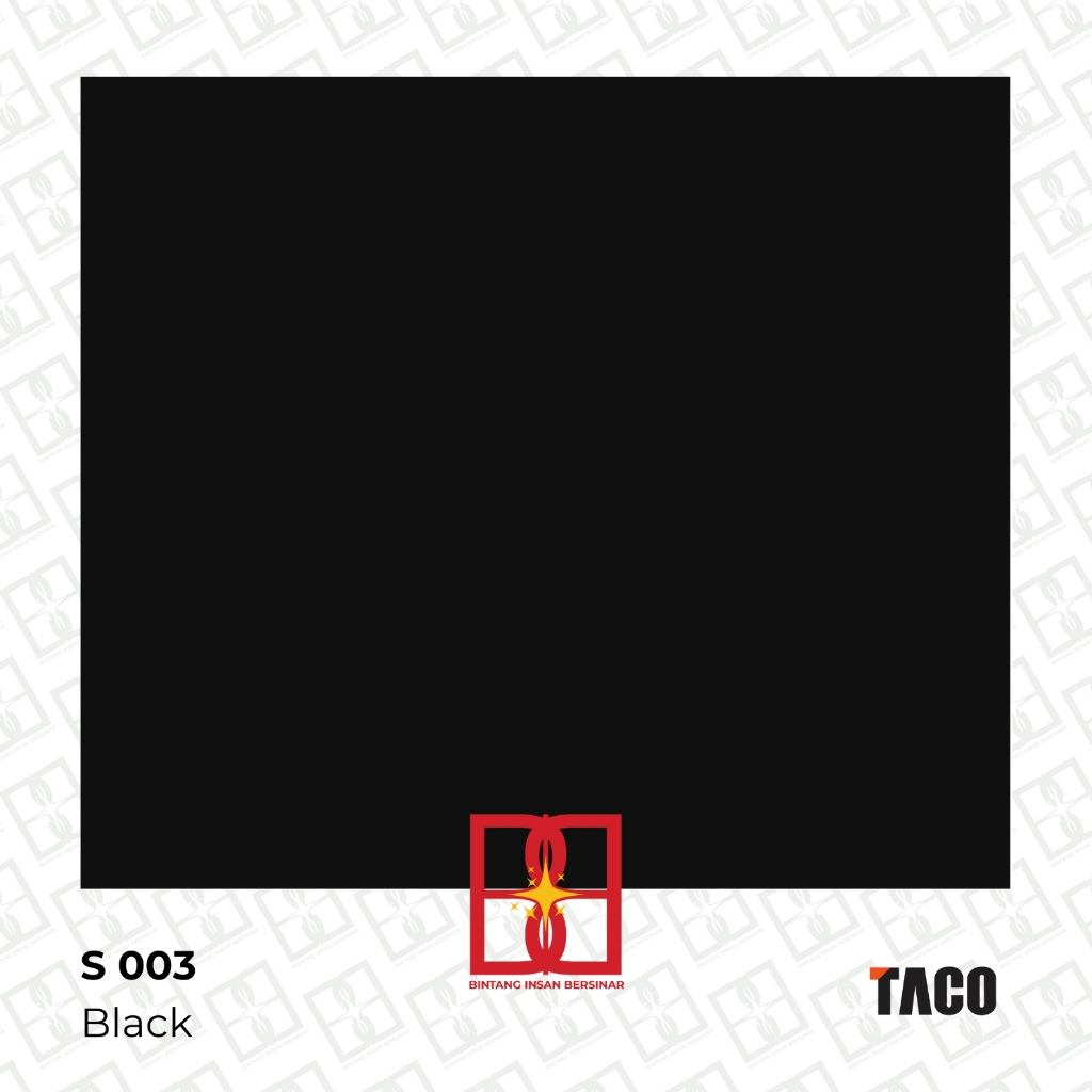 Jual EDGING TACO S 003 (Black) | Shopee Indonesia