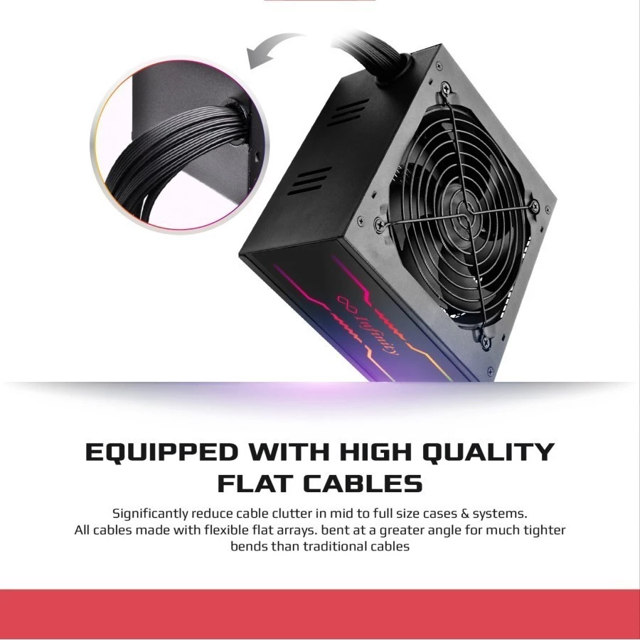 Jual PSU Infinity 450 Watt RGB - Bronze 80+ Power Supply 450W Infinity ...