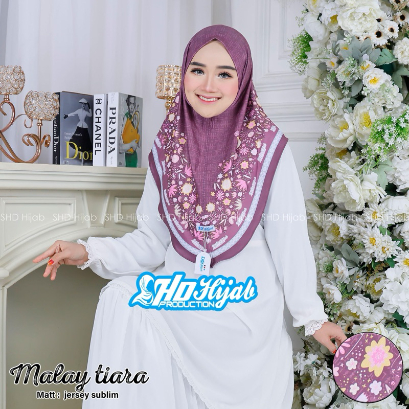 Jual HIJAB MALAY TIARA/SUBLIM/PRINTING Non PET Shopee Indonesia