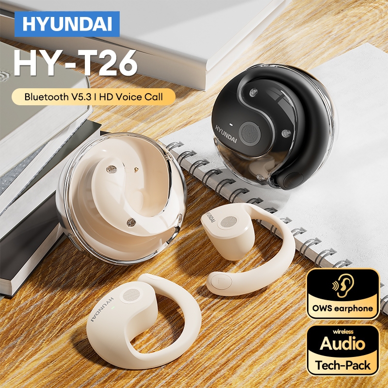 Jual HYUNDAI HY-T26 True Wireless Bluetooth Earphones V5.3 Mini Music ...