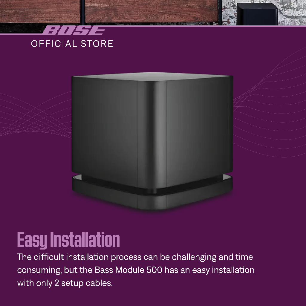 Bose Sound Bar Bose Bass Module 500 Compact Wireless Subwoofer
