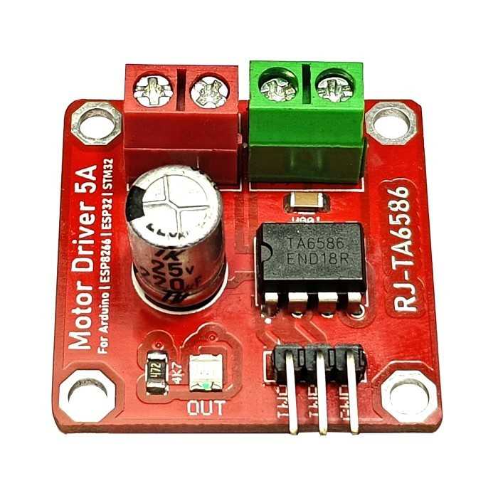 Jual Driver Motor DC 5A H-Bridge TA6586 High Current Bi-Directional ...