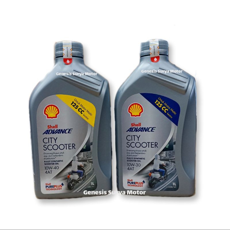 Jual Oli Shell Advance City Scooter 1 Liter ( Pilih Type ) | Shopee ...
