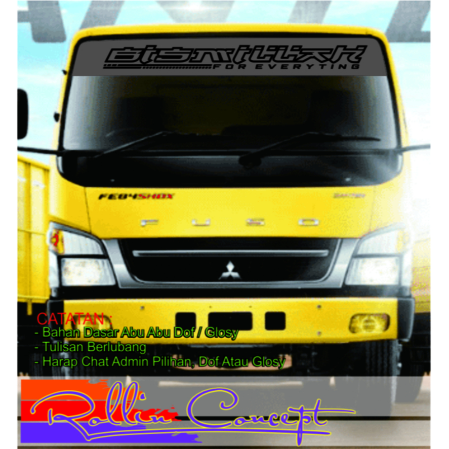 Jual Flowbeeshop Stiker Kaca Atas L300 Cuting Sticker Tulisan Berlubang ...