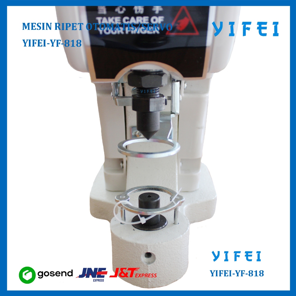 Jual MESIN RIPET OTOMATIS/SERVO SNAP BUTTON MACHINE YIFEI-YF-818 ...