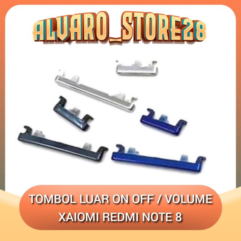 Jual TOMBOL LUAR POWER ON OFF - VOLUME XIAOMI REDMI NOTE 8 | Shopee ...