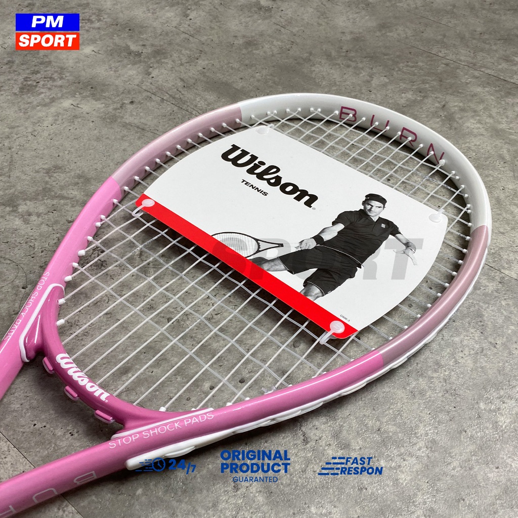 Jual RAKET TENIS WILSON BURN 113 PINK RACKET TENNIS 2024 ORIGINAL ...