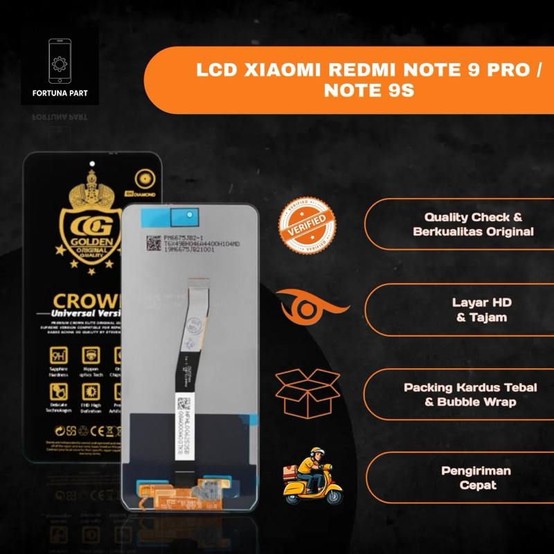 Jual LCD TOUCHSCREEN XIAOMI REDMI NOTE 9 PRO / NOTE 9S ORI FULLSET ...