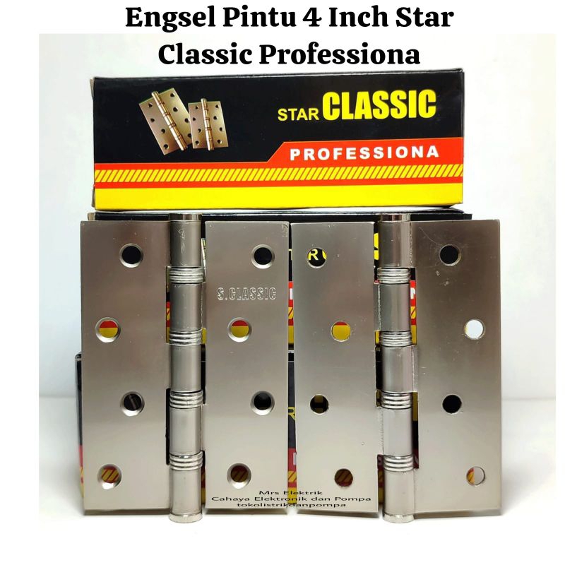 Jual Engsel Pintu 4 Inch Star Classic Professiona/Engsel Jendela 4 Inch ...
