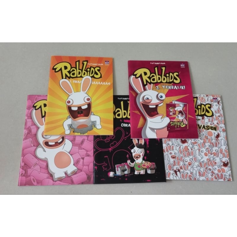 Jual original rabbids komik 1 sampai 5 tamat penerbit BIP | Shopee ...