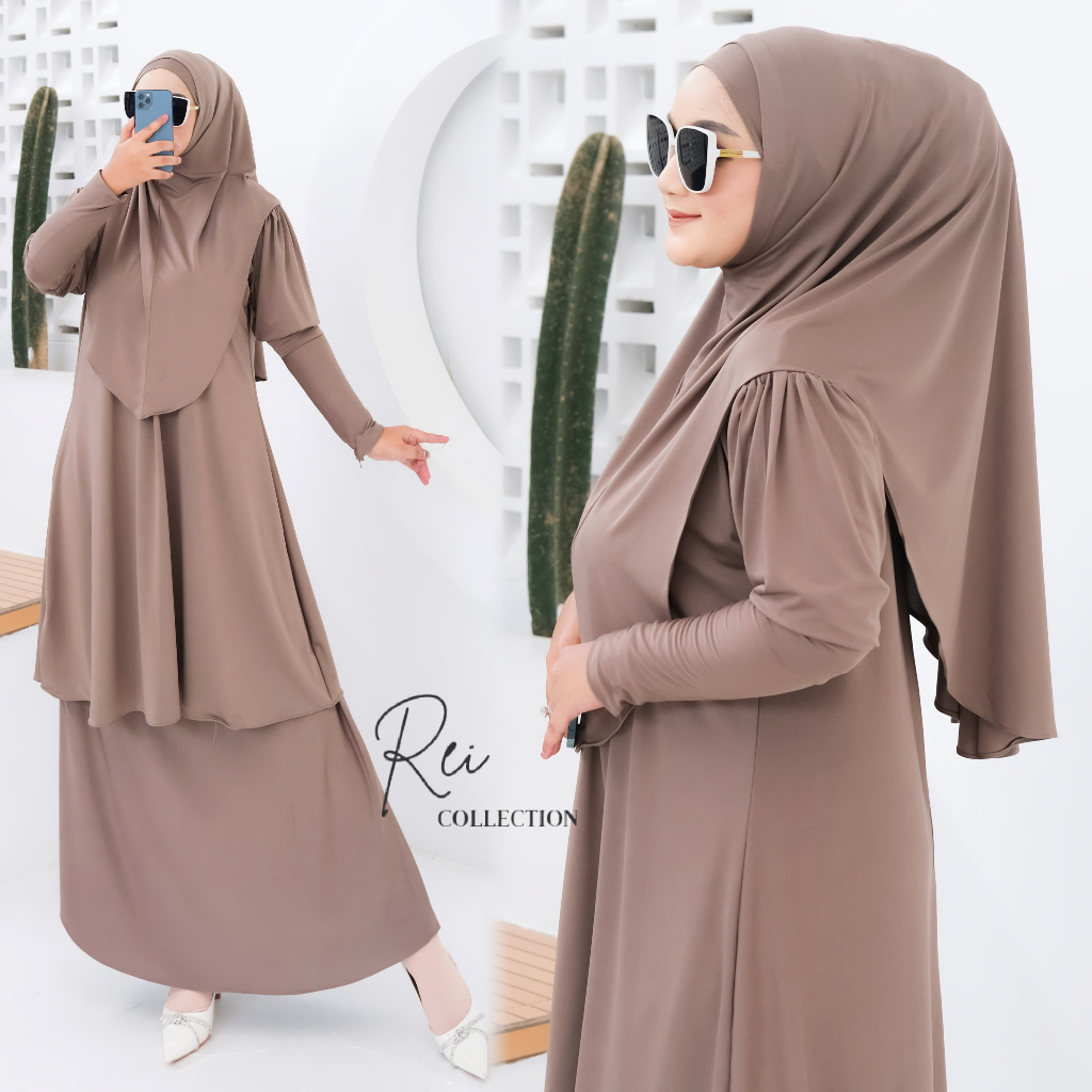 Jual REI - ONE SET ROK HIJAB JERSEY PREMIUM ELEGAN SERIES | Shopee ...