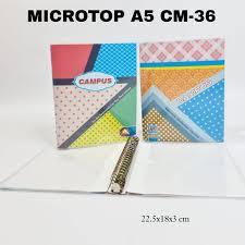 Jual Map Binder A5 Microtop Campus Cm-36 | Shopee Indonesia