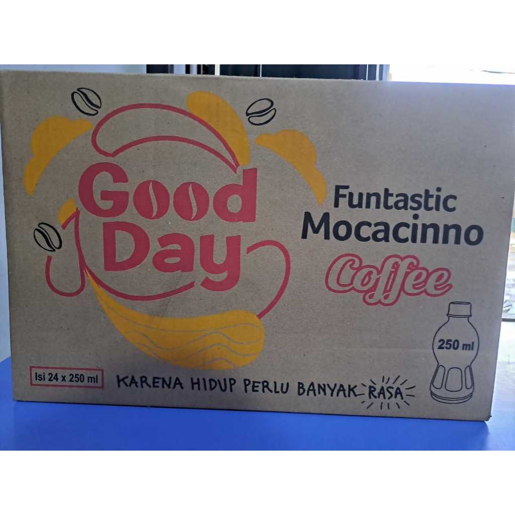 Jual Gooday Botol Rasa Mochacino Per Dus | Shopee Indonesia
