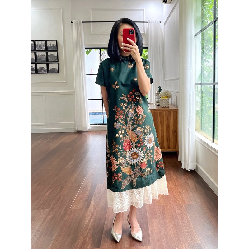 Jual Batik Queen | Aqilah Dress | Shopee Indonesia