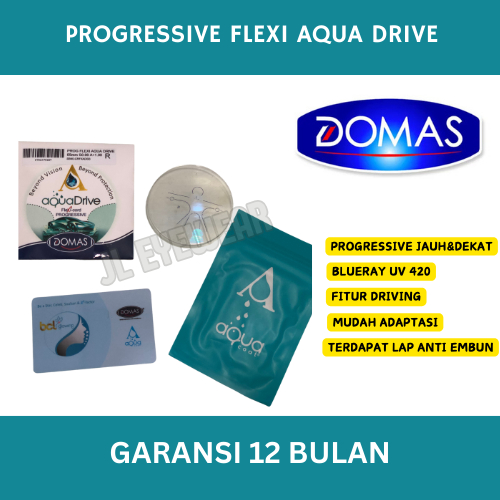 Jual Lensa Progressive Flexi Blueray Aqua Drive | Shopee Indonesia