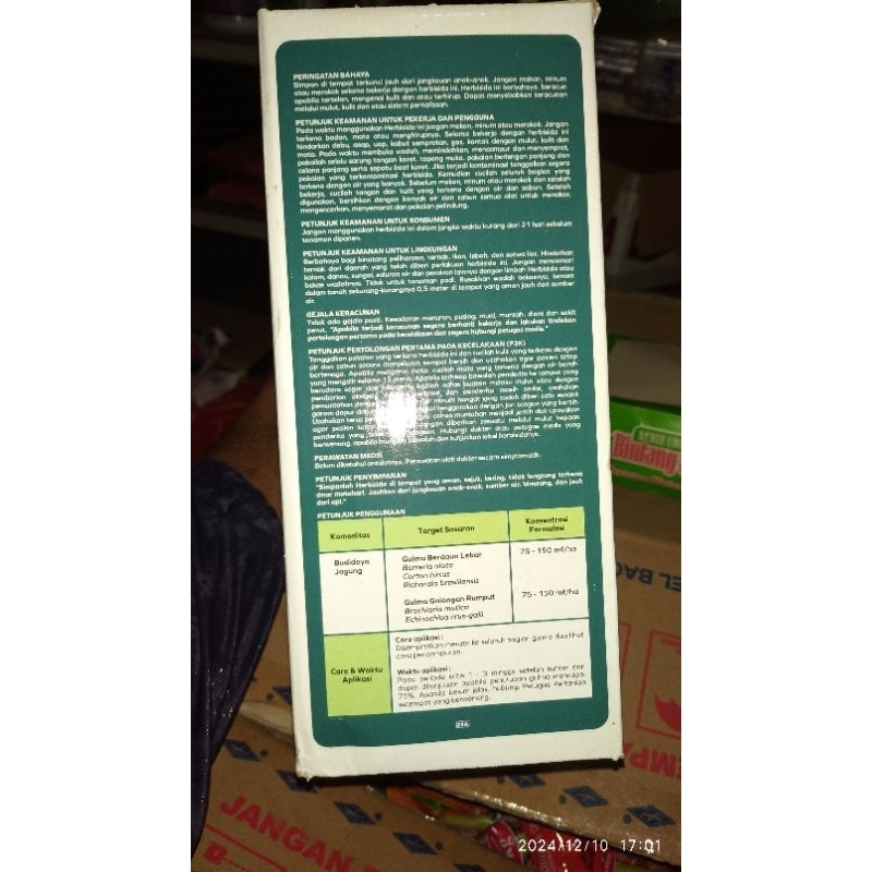 Jual Herbisida Glory Topramezone 336 SC 1 LITER | Shopee Indonesia