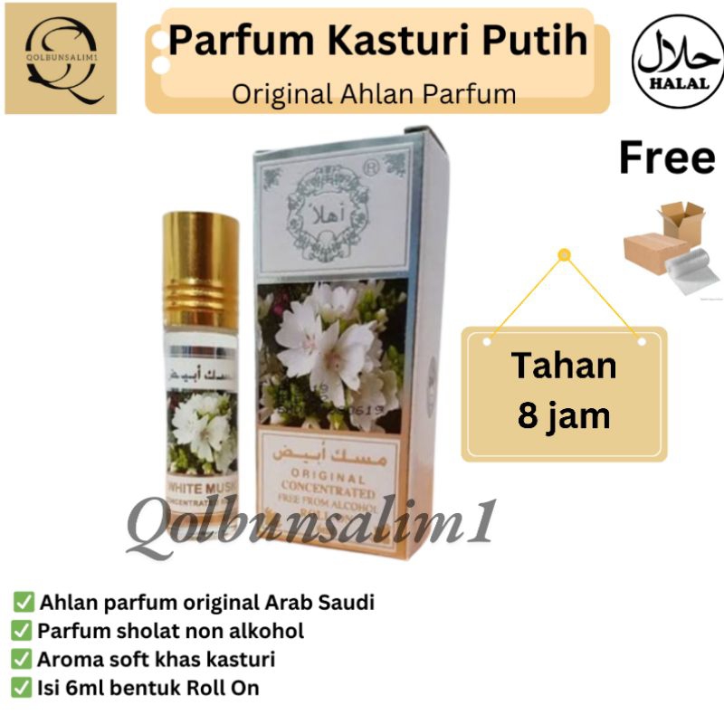 Jual Parfum Kasturi made in Arab Saudi merk Ahlan Parfum Arab