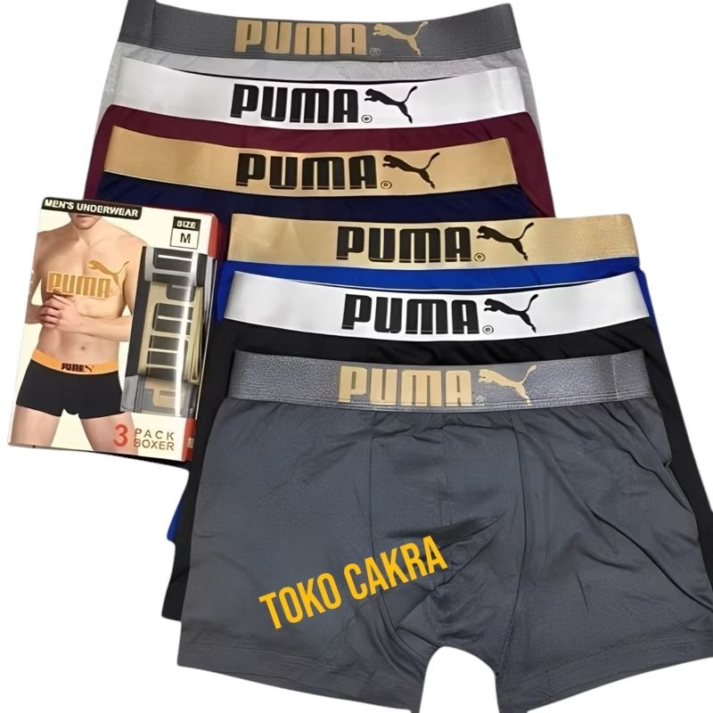 Jual 3 biji - celana dalam boxer pria / CD boxer pria | Shopee Indonesia
