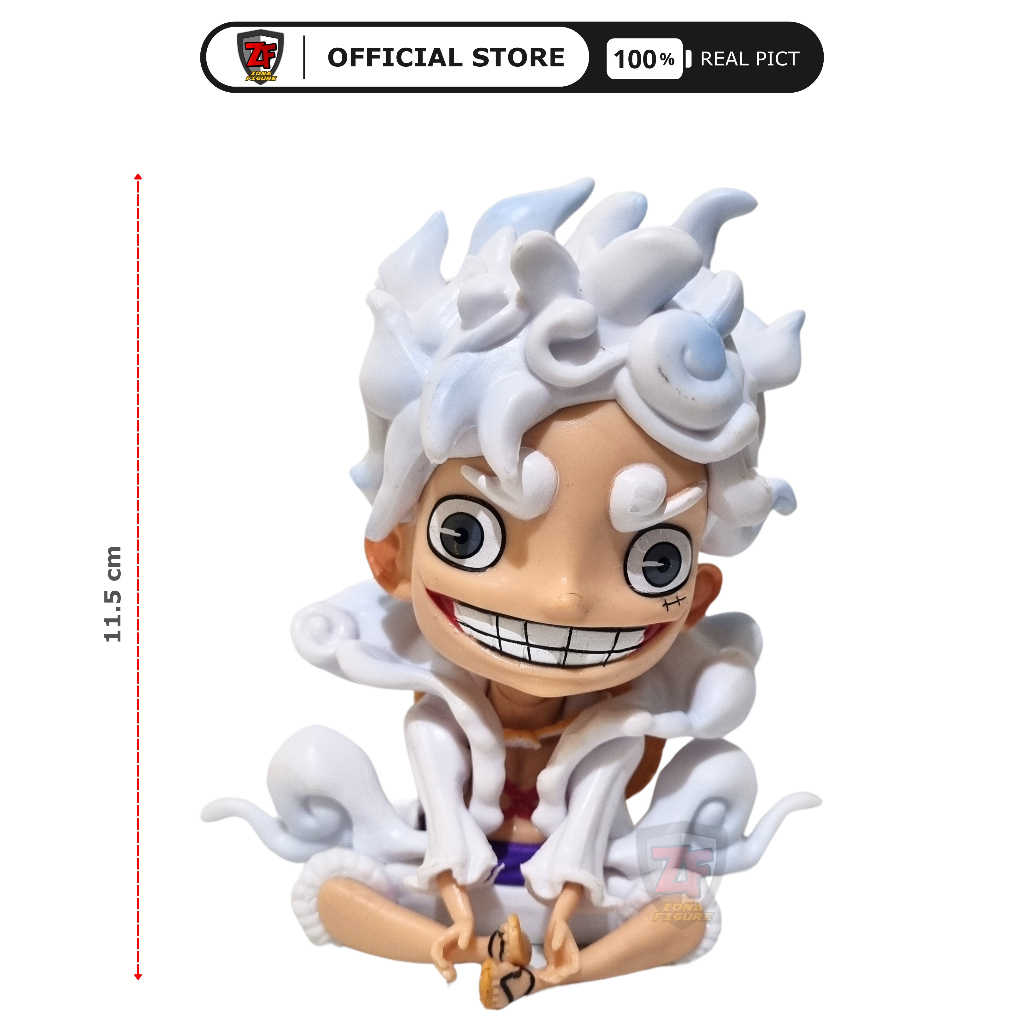 Jual Action Figure One Piece Chibi Monkey D Luffy Gear 5 Pajangan One ...