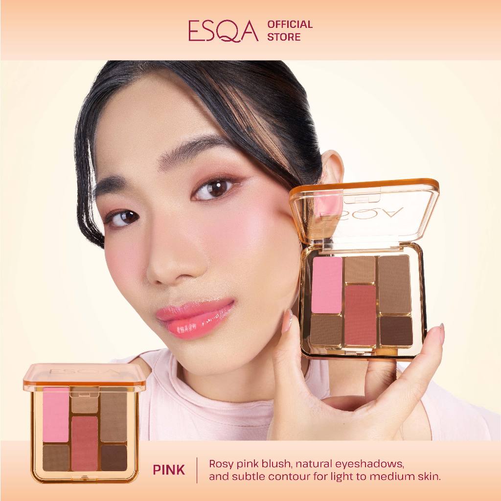 Jual ESQA Pocket Perfect Face Palette | Shopee Indonesia