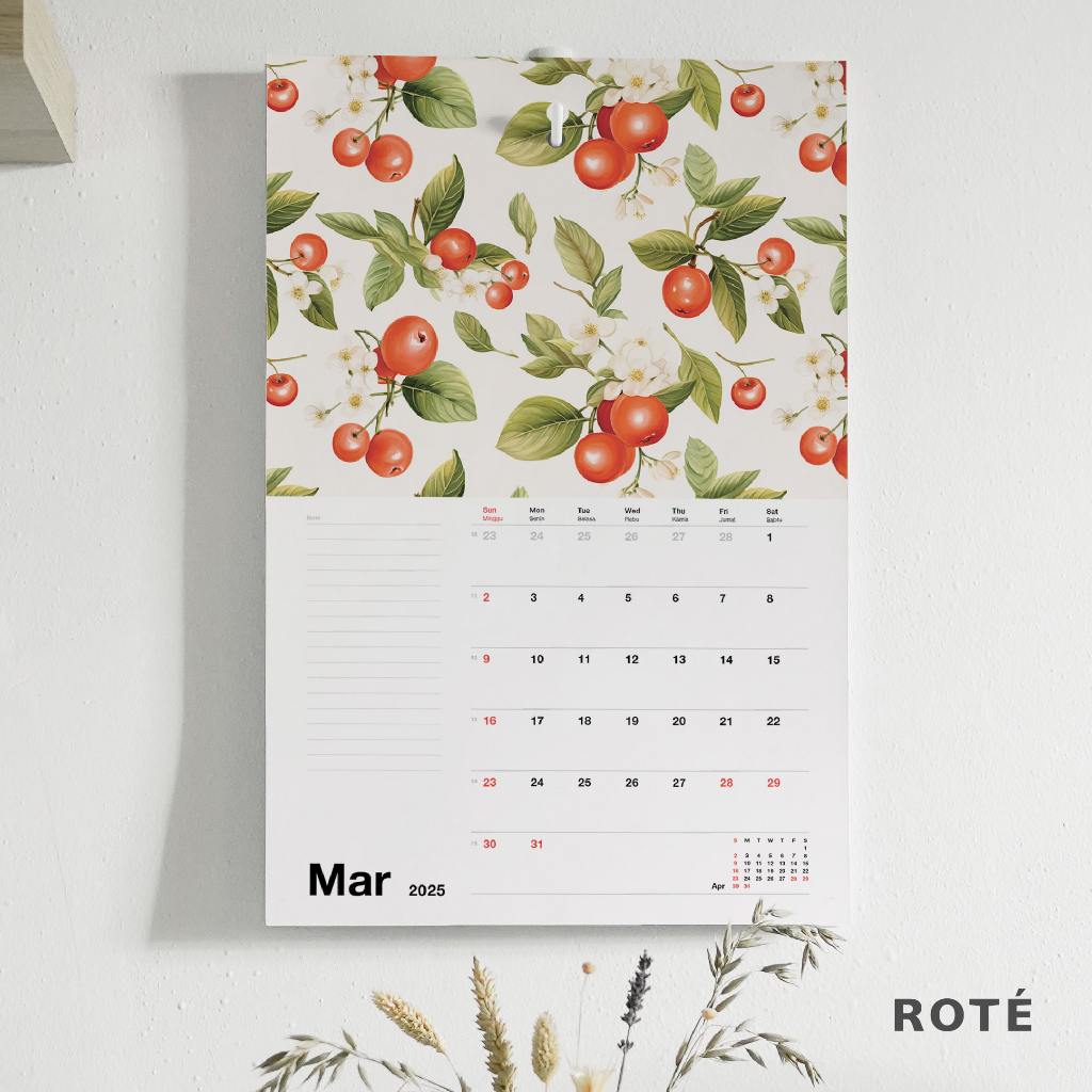 Jual Kalender 2025 dinding aesthetic - calendar 2025 - kalender lengkap ...