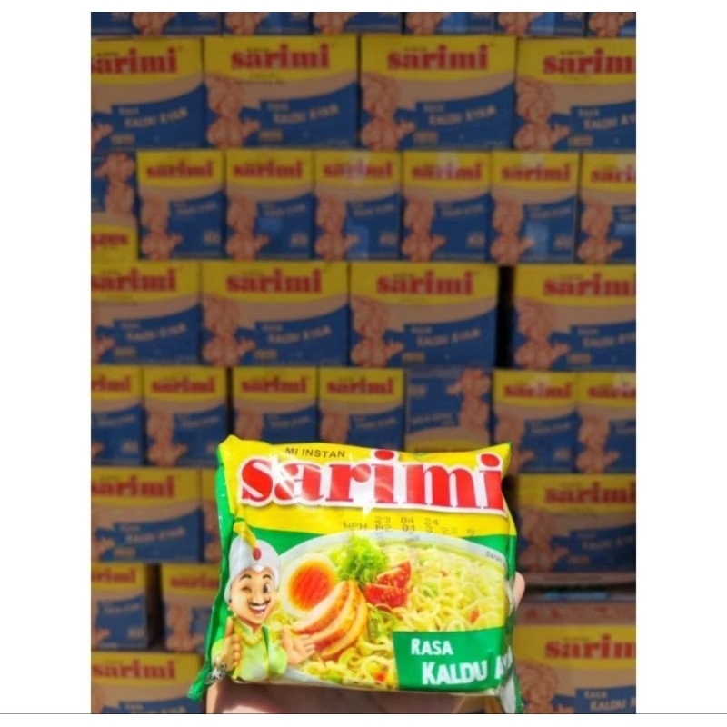 Jual Sarimi Kaldu Ayam Mie Instan 70gr 1Dus isi 40pcs | Mie Kuah Sarimi ...