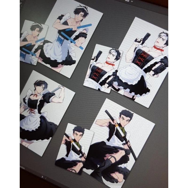Jual DC Comics ☆ Robin Boys Maid Series Photocard, Sticker, & Artprint ...