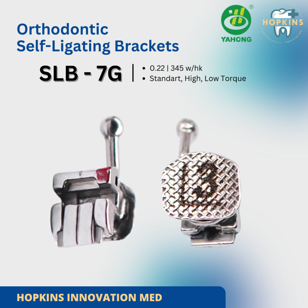 Jual Buy 3 Free 1 / Bracket Self Ligating 7G / 0.22 / 345 with Hook ...