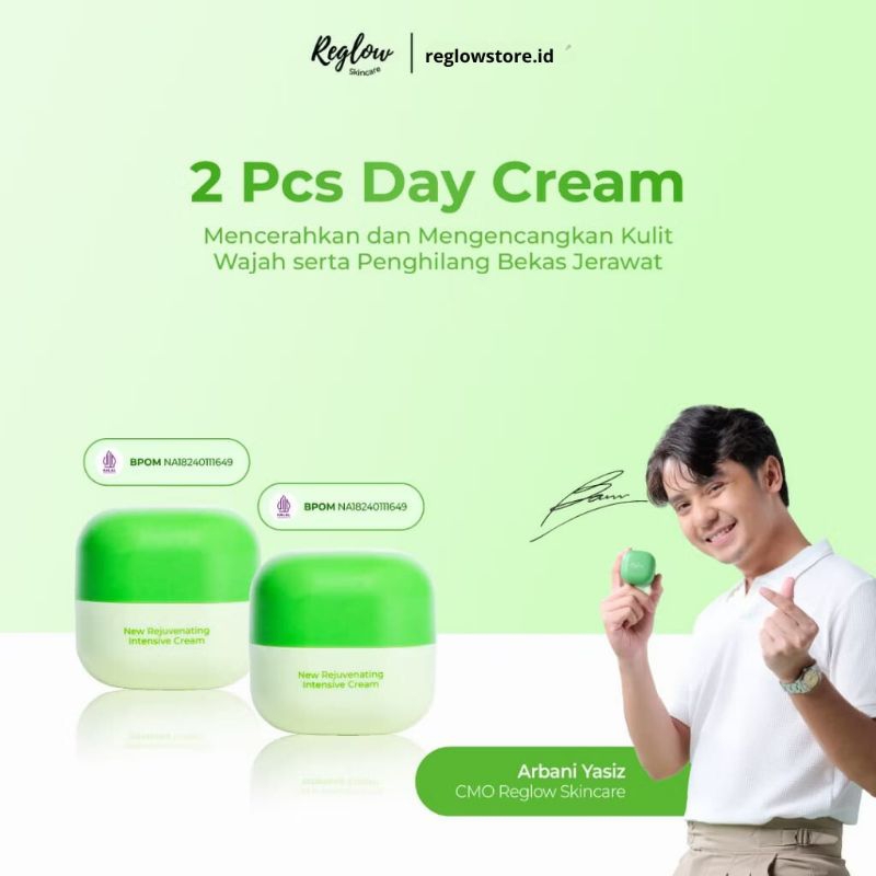 Jual 2 Reglow Rejuvenating Intensive Cream | Shopee Indonesia