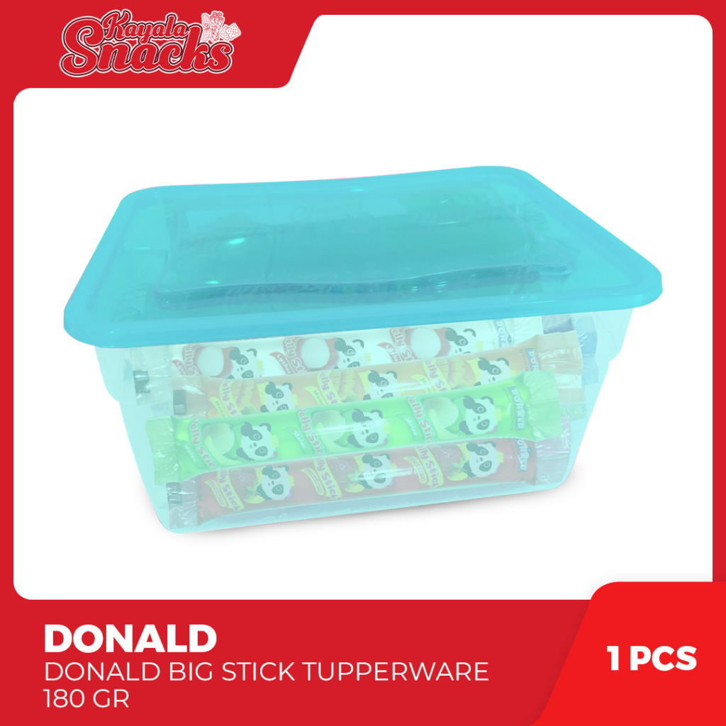 Jual DONALD Big Stick Tupperware 180 gr - 1 Tpl x 60 Pcs | Shopee Indonesia