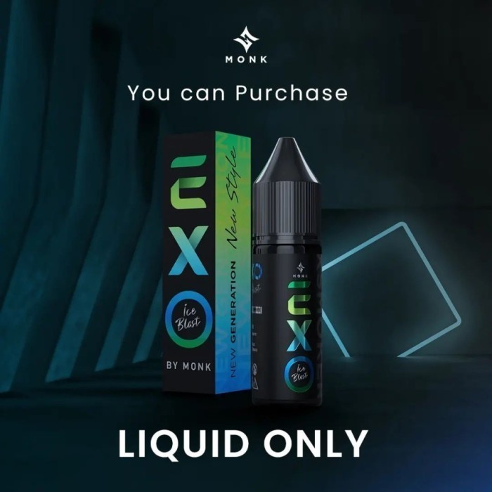 Jual Exo Ice Blast Newgenz Pods Friendly Ml Monk Liquid Exo