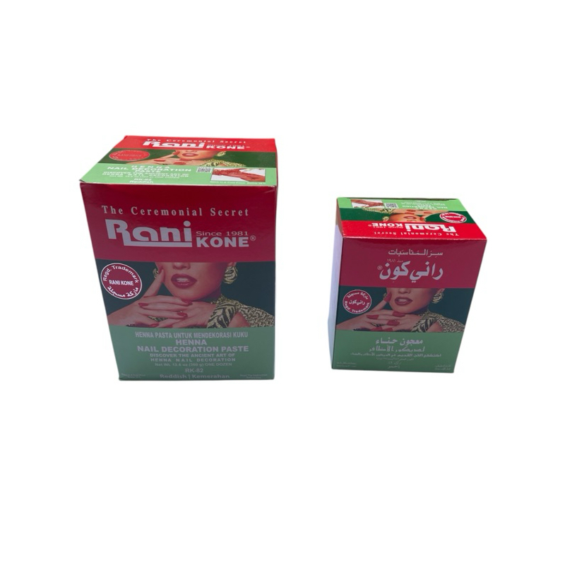 Jual Henna Rani Kone besar 30g kecil 6g isi 12pcs (original) | Shopee ...