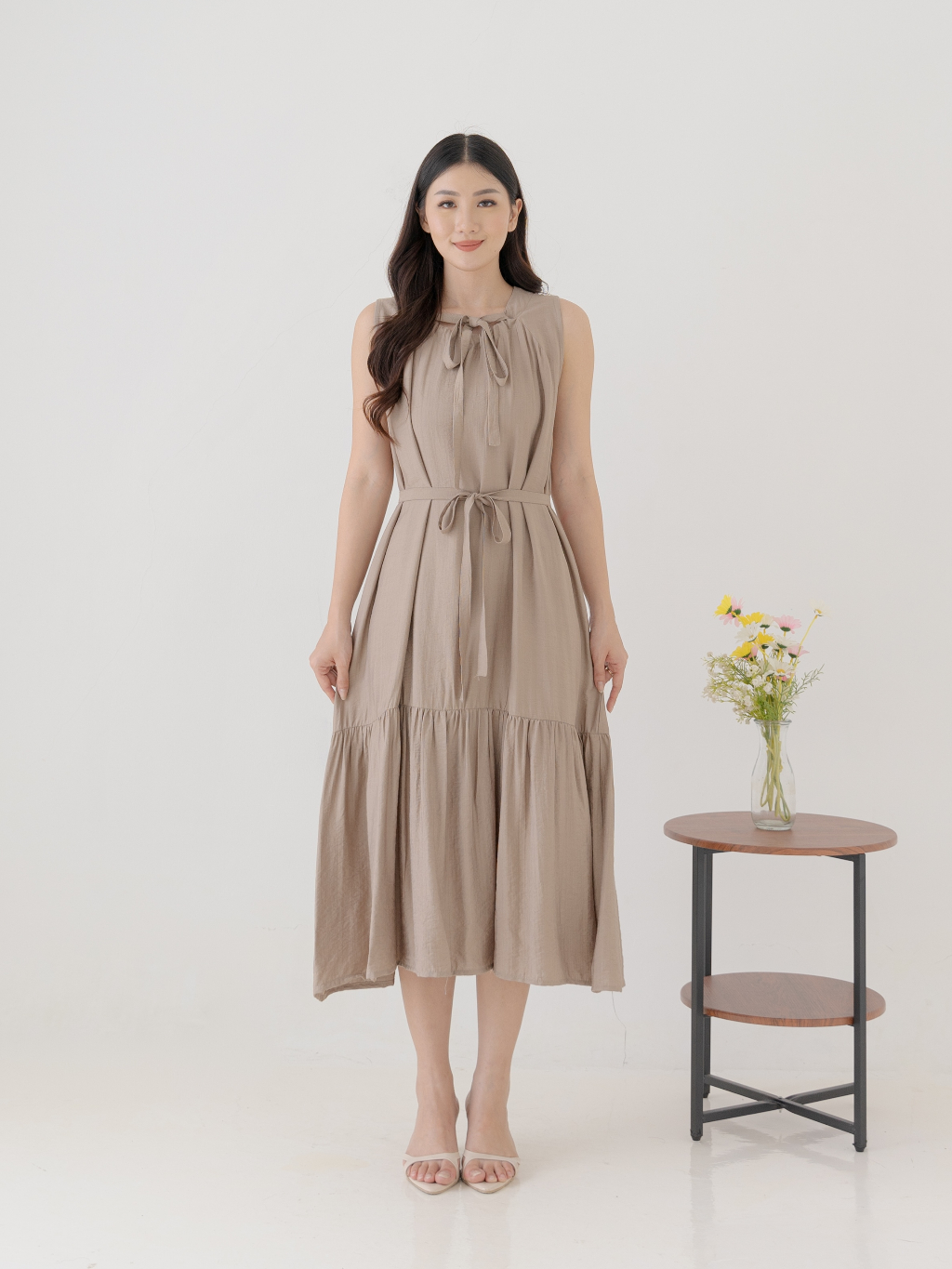 Jual Ryves - Shea Dress - Dress Wanita - Dress Pantai - Dress Ruffle ...