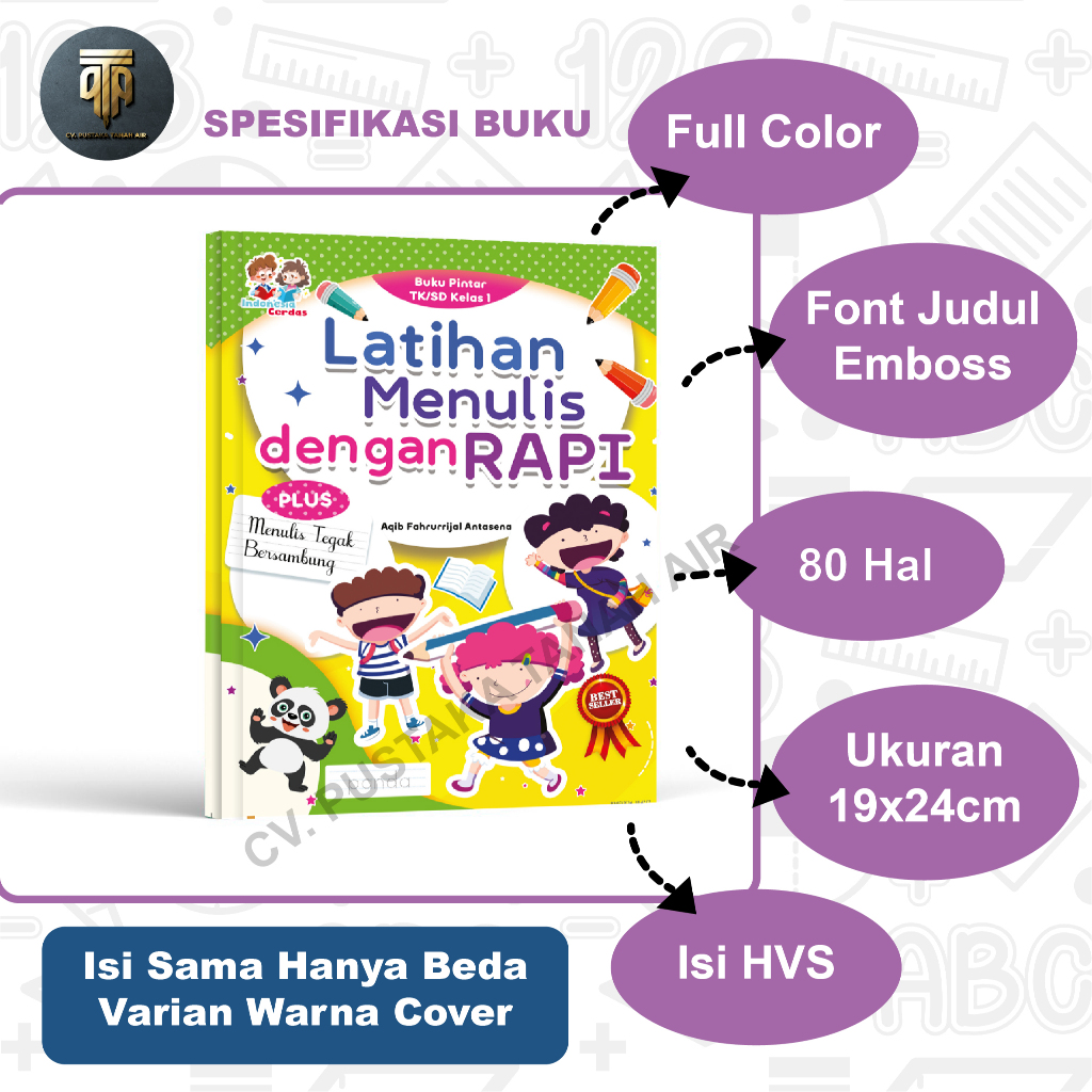 Jual Buku Latihan Menulis Rapi Plus Tegak Bersambung | Shopee Indonesia