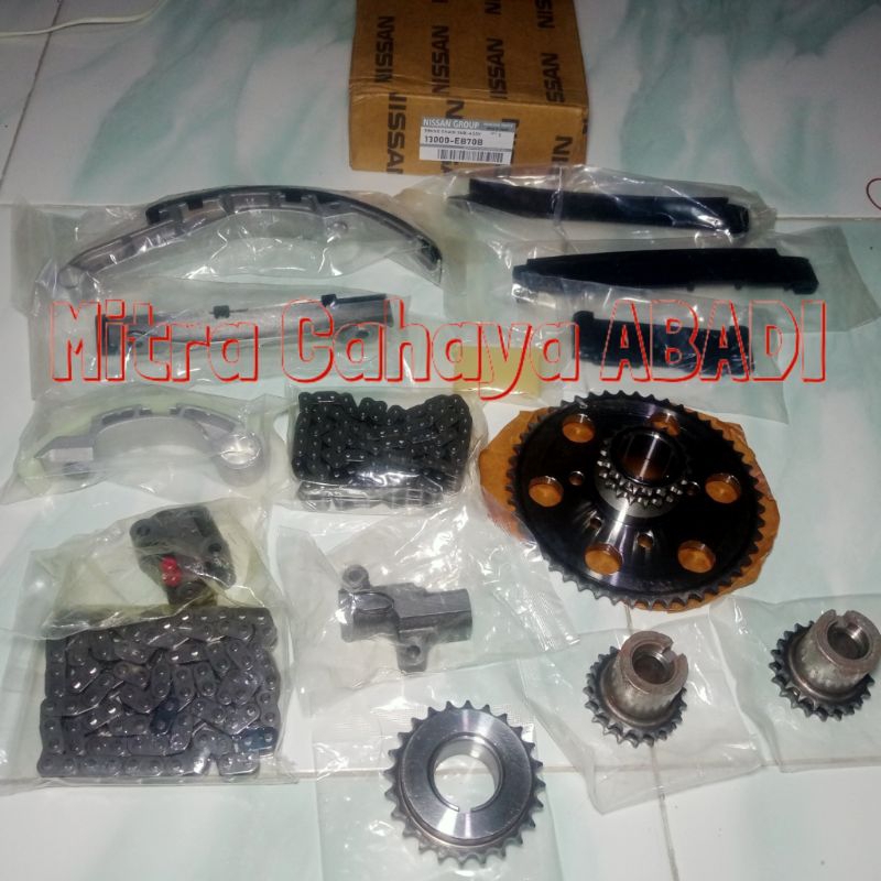 Jual timing kit set Navara timing chain full set Navara 2.5 2.500cc ...