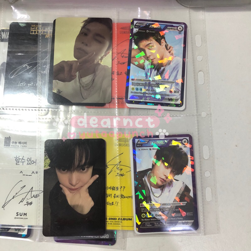 Jual OFFICIAL PHOTOCARD DOYOUNG JOHNNY NCT NCT127 | Shopee Indonesia