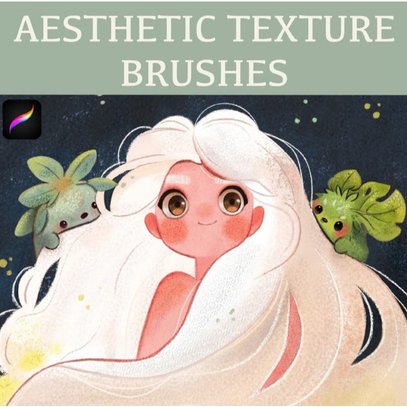 Jual Procreate Brush - Aesthetic Texture Brushes | Shopee Indonesia