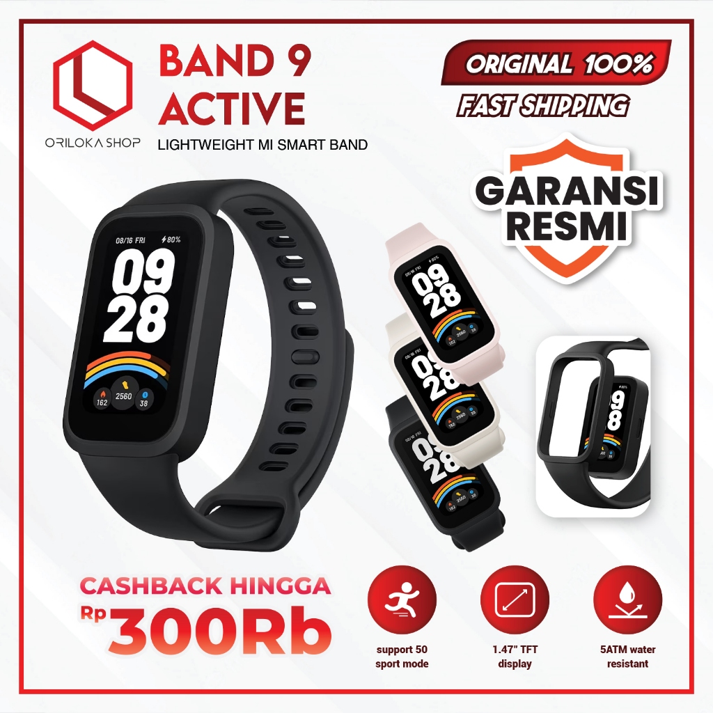 Smartwatch 80 Rupees Watch Jual Xiaomi Mi Smartband Active TFT